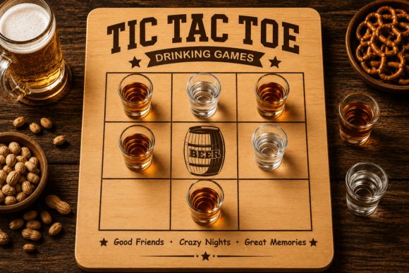 Download Tic Tac Toe Drinking Game SVG - Game svg Collection