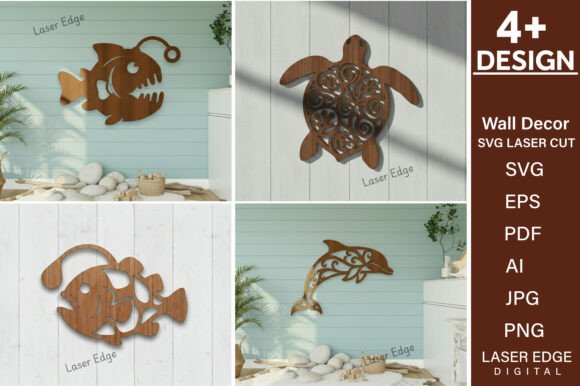 Download Ocean Animal SVG Laser Cut File - Laser cut file Collection